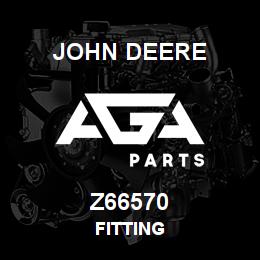 Z66570 John Deere FITTING | AGA Parts