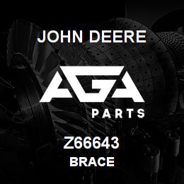 Z66643 John Deere BRACE | AGA Parts