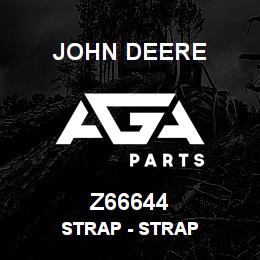 Z66644 John Deere Strap - STRAP | AGA Parts