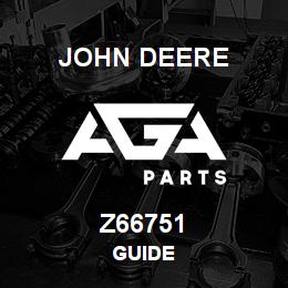 Z66751 John Deere GUIDE | AGA Parts
