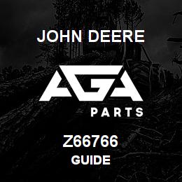 Z66766 John Deere GUIDE | AGA Parts