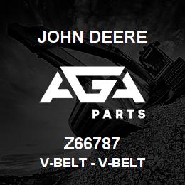 Z66787 John Deere V-Belt - V-BELT | AGA Parts