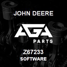Z67233 John Deere SOFTWARE | AGA Parts