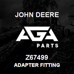 Z67499 John Deere ADAPTER FITTING | AGA Parts