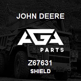 Z67631 John Deere SHIELD | AGA Parts