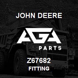 Z67682 John Deere FITTING | AGA Parts