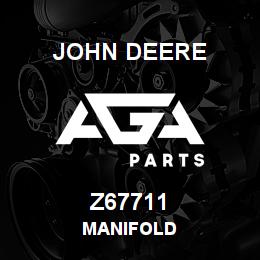 Z67711 John Deere MANIFOLD | AGA Parts