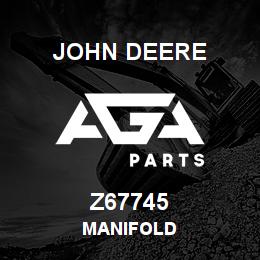 Z67745 John Deere MANIFOLD | AGA Parts