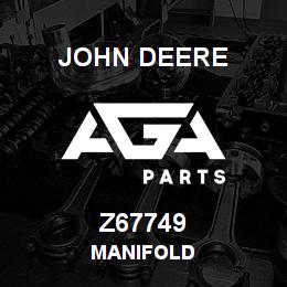Z67749 John Deere MANIFOLD | AGA Parts