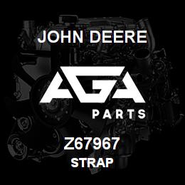 Z67967 John Deere STRAP | AGA Parts