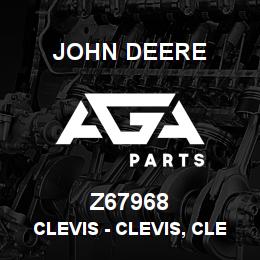 Z67968 John Deere Clevis - CLEVIS, CLEVIS, KNIFE SHARPENING DE | AGA Parts