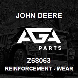 Z68063 John Deere Reinforcement - WEAR PLATE | AGA Parts