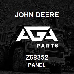 Z68352 John Deere PANEL | AGA Parts