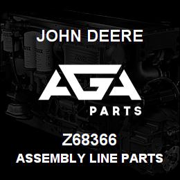 Z68366 John Deere ASSEMBLY LINE PARTS | AGA Parts