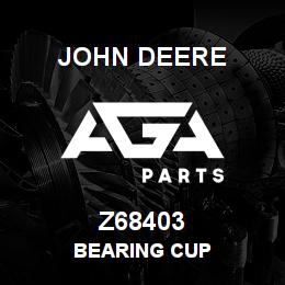 Z68403 John Deere BEARING CUP | AGA Parts