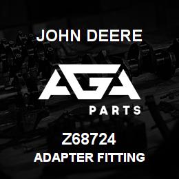 Z68724 John Deere ADAPTER FITTING | AGA Parts