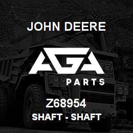 Z68954 John Deere Shaft - SHAFT | AGA Parts