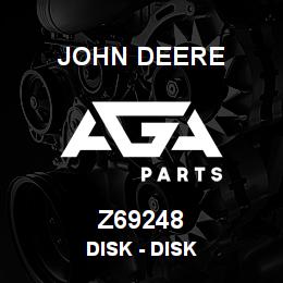 Z69248 John Deere Disk - DISK | AGA Parts