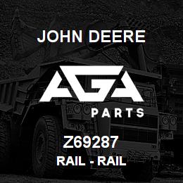 Z69287 John Deere Rail - RAIL | AGA Parts