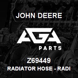 Z69449 John Deere Radiator Hose - RADIATOR HOSE | AGA Parts