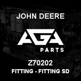 Z70202 John Deere Fitting - FITTING SDS 25 X M30 | AGA Parts