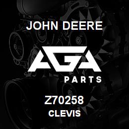Z70258 John Deere CLEVIS | AGA Parts