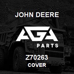 Z70263 John Deere COVER | AGA Parts