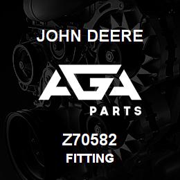 Z70582 John Deere FITTING | AGA Parts