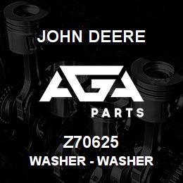 Z70625 John Deere Washer - WASHER | AGA Parts