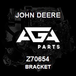 Z70654 John Deere BRACKET | AGA Parts