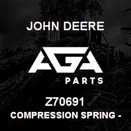 Z70691 John Deere Compression Spring - COMPRESSION SPRING | AGA Parts