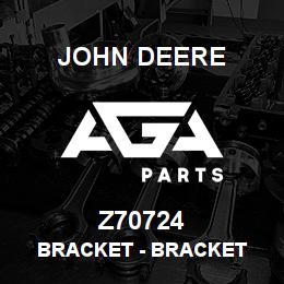 Z70724 John Deere Bracket - BRACKET | AGA Parts