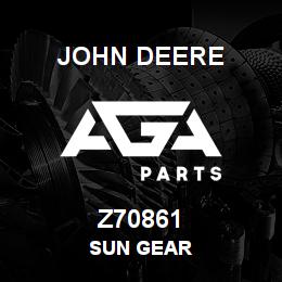 Z70861 John Deere SUN GEAR | AGA Parts