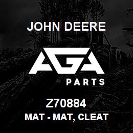 Z70884 John Deere Mat - MAT, CLEAT | AGA Parts