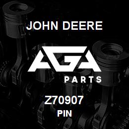 Z70907 John Deere PIN | AGA Parts