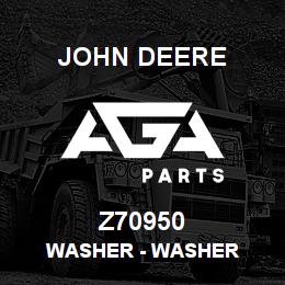 Z70950 John Deere Washer - WASHER | AGA Parts