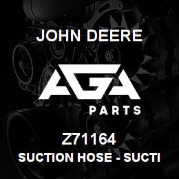 Z71164 John Deere Suction Hose - SUCTION HOSE | AGA Parts