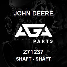 Z71237 John Deere Shaft - SHAFT | AGA Parts