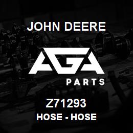 Z71293 John Deere Hose - HOSE | AGA Parts