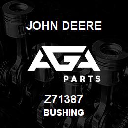 Z71387 John Deere BUSHING | AGA Parts