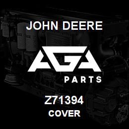 Z71394 John Deere COVER | AGA Parts