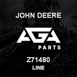 Z71480 John Deere LINE | AGA Parts
