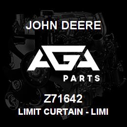 Z71642 John Deere Limit Curtain - LIMIT CURTAIN | AGA Parts