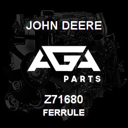 Z71680 John Deere FERRULE | AGA Parts