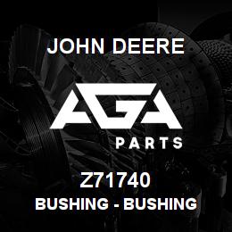 Z71740 John Deere Bushing - BUSHING | AGA Parts
