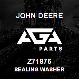 Z71876 John Deere SEALING WASHER | AGA Parts