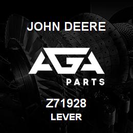 Z71928 John Deere LEVER | AGA Parts