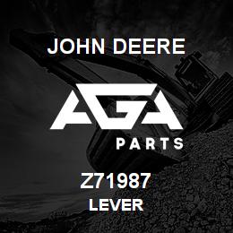 Z71987 John Deere LEVER | AGA Parts