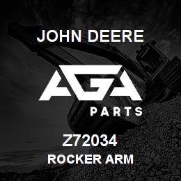 Z72034 John Deere ROCKER ARM | AGA Parts