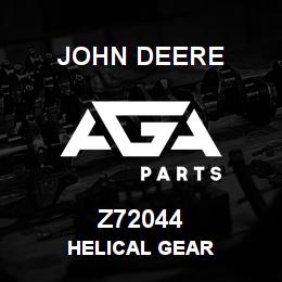 Z72044 John Deere HELICAL GEAR | AGA Parts